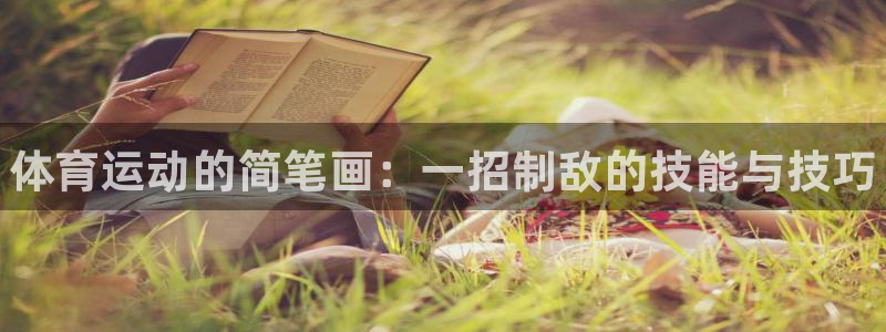 米兰体育官方正版app集团logo：体育运动的简笔画